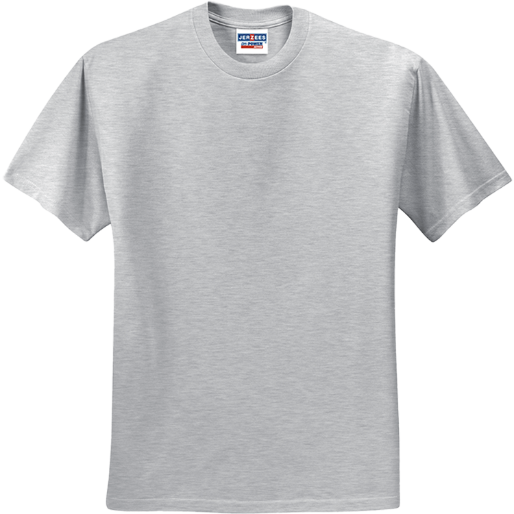 Men's 50/50 Cotton/Polyester T-Shirts Jerzees 29M
