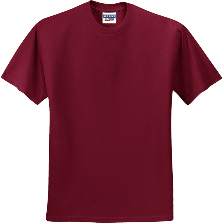 Men's 50/50 Cotton/Polyester T-Shirts Jerzees 29M