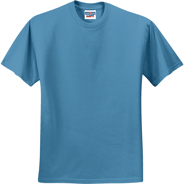 JERZEES◆Tシャツ/XL/コットン/BLU Jerzees 29M Dri-Power 50/50 Cotton/Poly T-Shirt - Navy