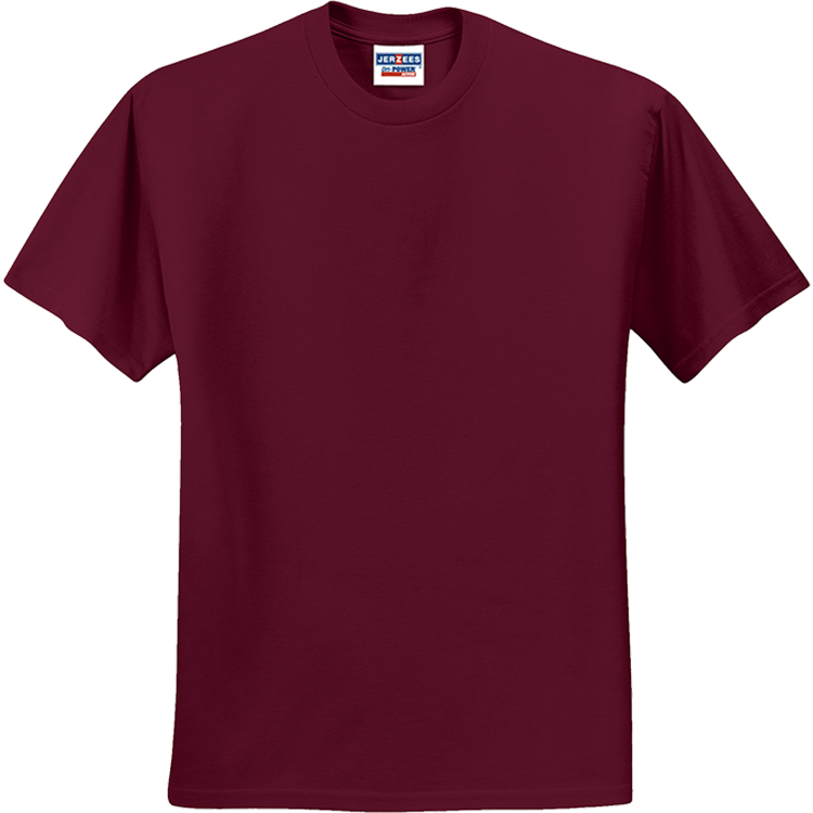 Men's 50/50 Cotton/Polyester T-Shirts Jerzees 29M