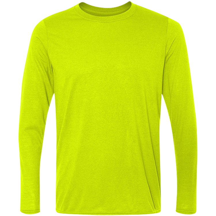 Men's 100% Polyester Long Sleeves Gildan 42400 Men's 100% Polyester Long Sleeves Gildan 42400