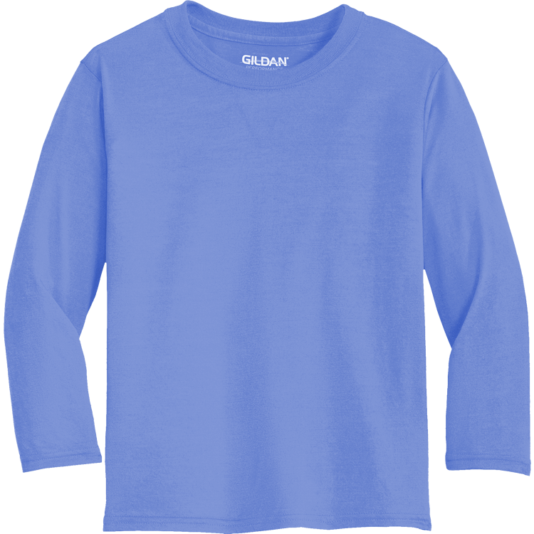 Boy's 100% Polyester Long Sleeves Gildan 42400B