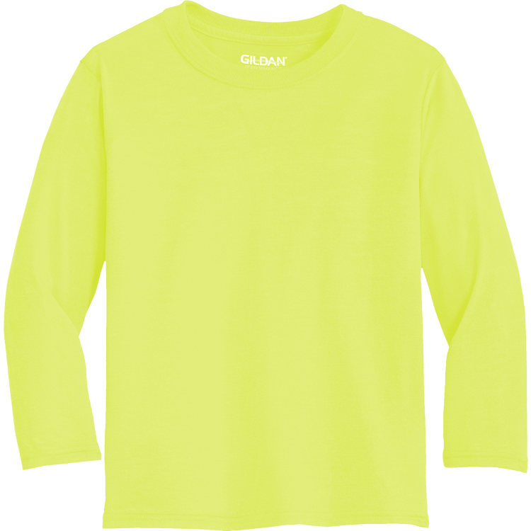 Boy's 100% Polyester Long Sleeves Gildan 42400B Boy's 100% Polyester Long Sleeves Gildan 42400B