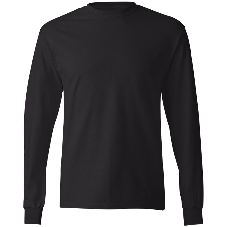 Adult 100% Cotton Long Sleeves Men's Longsleeves