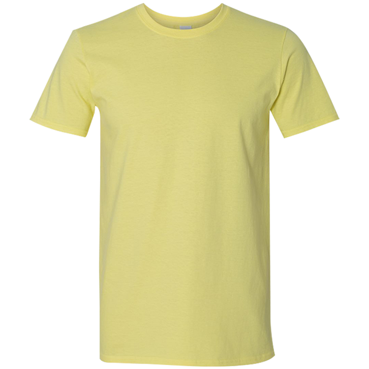 Men's 100% Cotton T-Shirts Gildan 64000