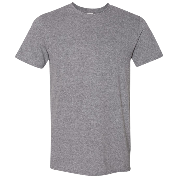 Men's 100% Cotton T-Shirts Gildan 64000