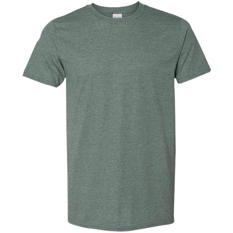 Men's 100% Cotton T-Shirts Gildan 64000