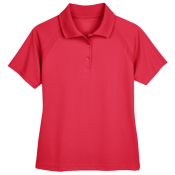Womens 100% Polyester Polos Women's Polos