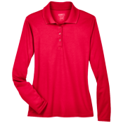 Womens 100% Polyester Polos Women's Polos