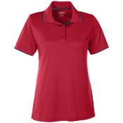 Womens 100% Polyester Polos Women's Polos