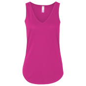 Womens 65/35 Poly/Cotton Tank Tops Bella 8805 Womens 65/35 Poly/Cotton Tank Tops Bella 8805