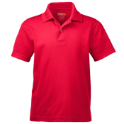 Unisex 100% Polyester Polos Youth Polos