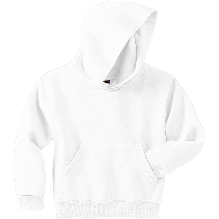 jerzees white hoodie