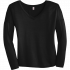 DISCONTINUED Women's 100% Polyester Long Sleeves District Threads DM413