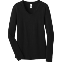 DISCONTINUED Junior's 100% Cotton Long Sleeves District Threads DT5201 DISCONTINUED