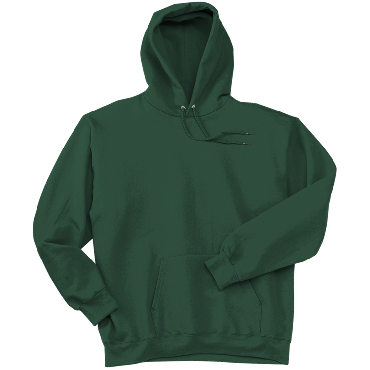 Hanes forest green hoodie best sale