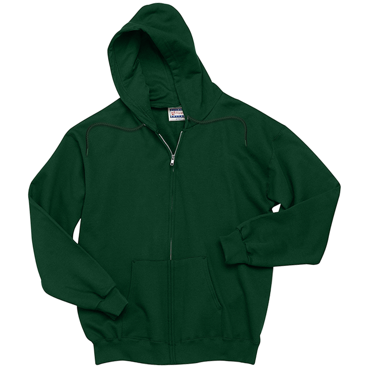 hanes forest green sweatshirt