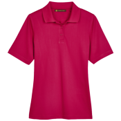 Womens 100% Polyester Polos Performance Polos