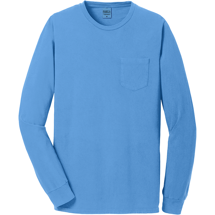 Men's 100% Cotton Long Sleeves Port And Company PC099LSP