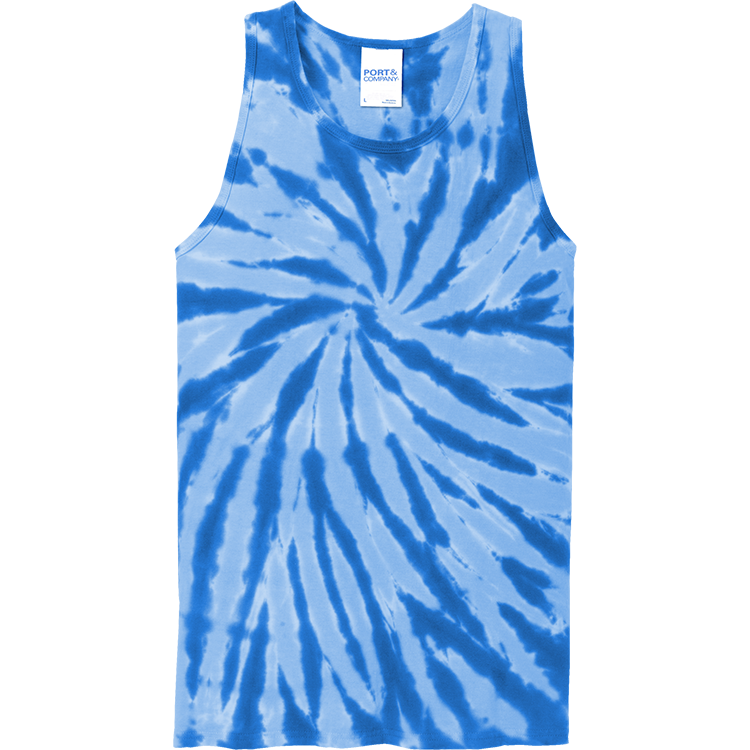Men's Tie-Died Tank Tops | Port And Company PC147TT