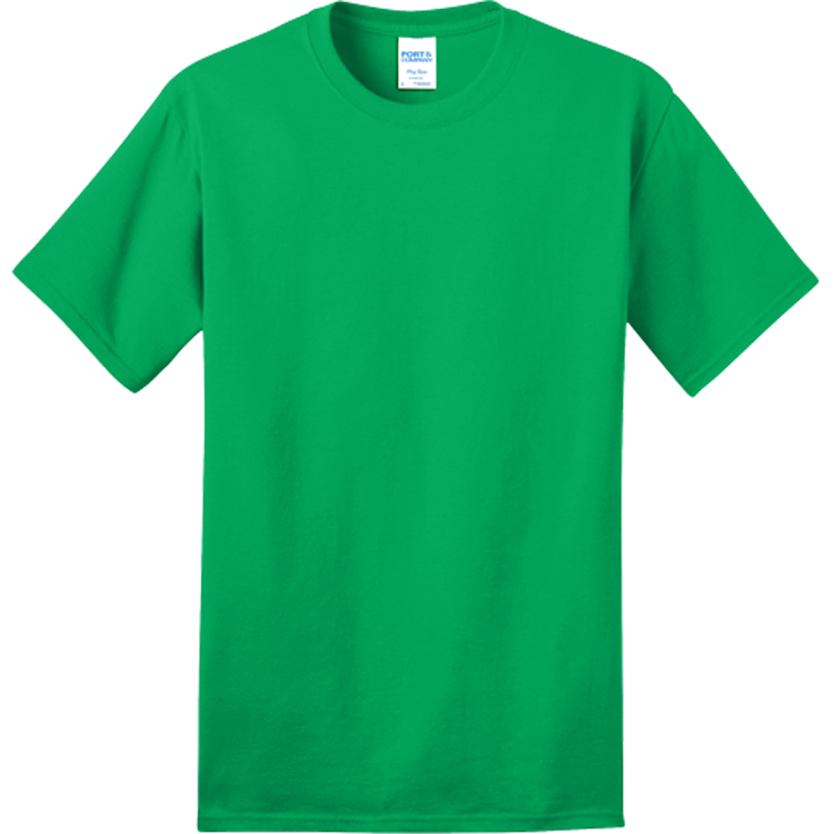 Adult 100% Cotton T-Shirts Port And Company PC150