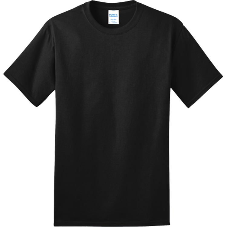 Adult 100% Cotton T-Shirts Port And Company PC150