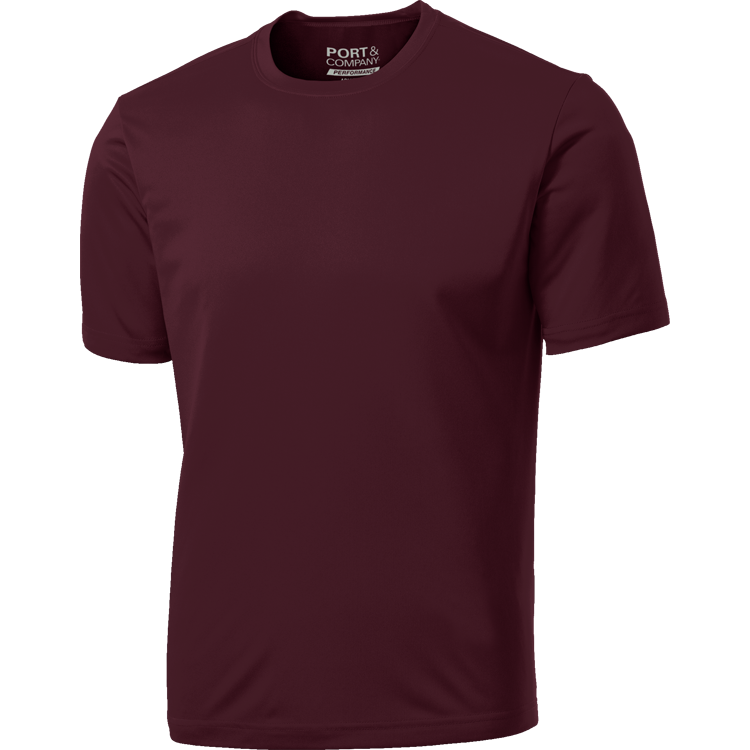 Unisex 100% Polyester T-Shirts Port And Company PC380