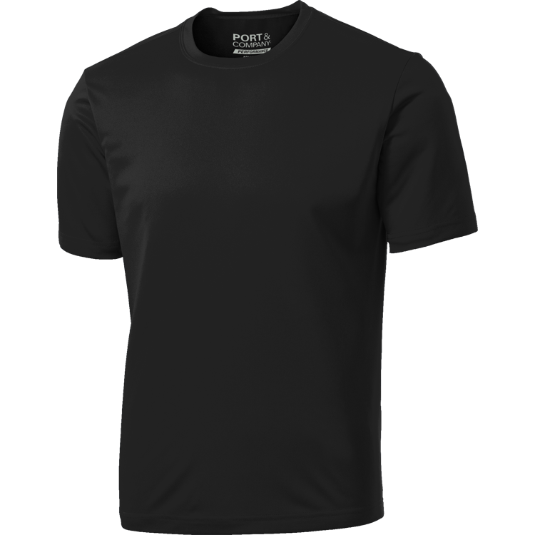 Unisex 100% Polyester T-Shirts Port And Company PC380