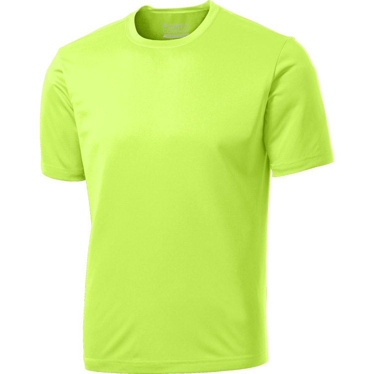 Unisex 100% Polyester T-Shirts Port And Company PC380