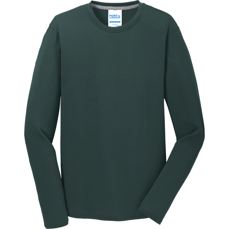 Adult 100% Polyester Long Sleeves Port And Company PC381LS Adult 100% Polyester Long Sleeves Port And Company PC381LS
