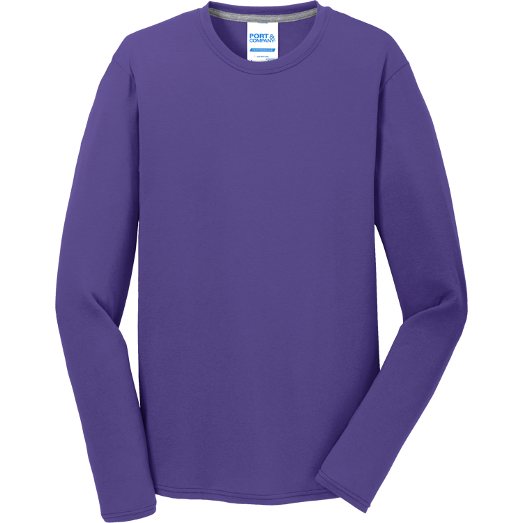 Adult 100% Polyester Long Sleeves Port And Company PC381LS