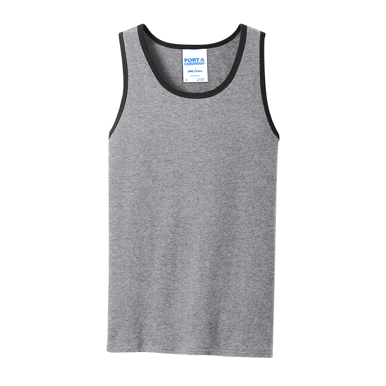Men's 100% Cotton Tank Tops Port And Company PC54TT