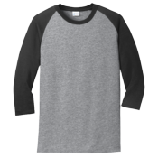 Men's 50/50 Cotton/Polyester T-Shirts Port And Company PC55RS Men's 50/50 Cotton/Polyester T-Shirts Port And Company PC55RS