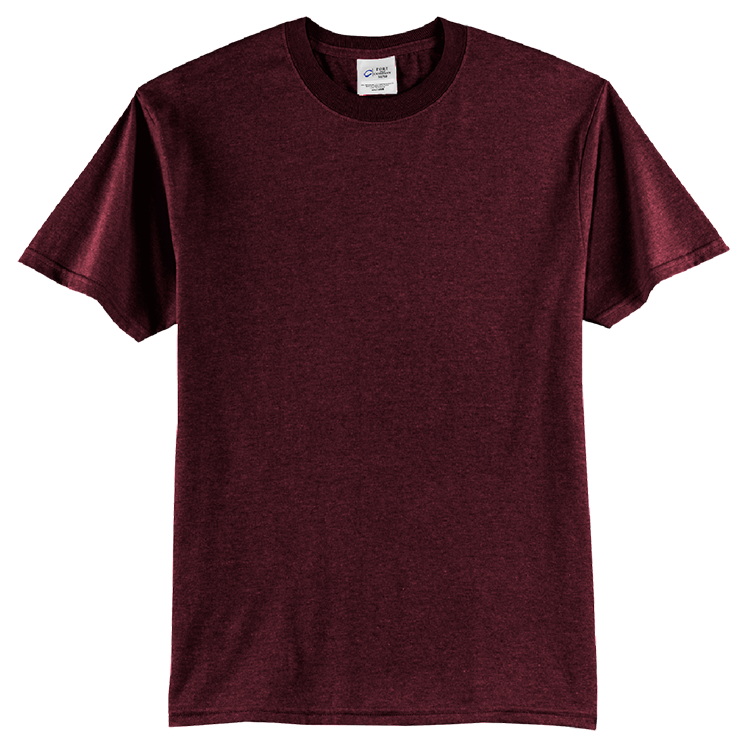 Men's 50/50 Cotton/Polyester T-Shirts Port And Company PC55T