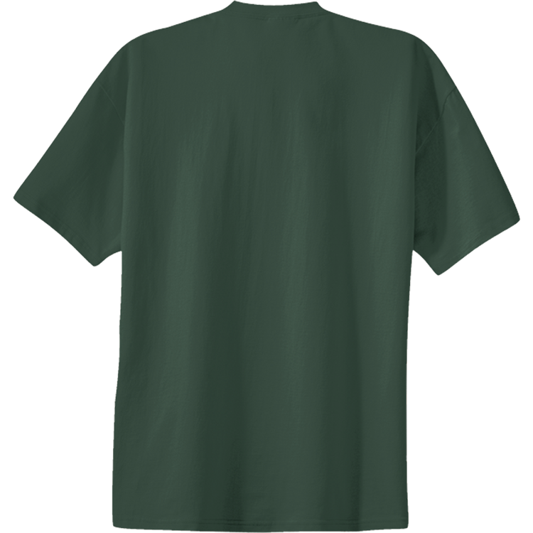 Port & Company Men's Essential T-Shirt - Heavyweight Cotton, Forest Green (6XL)
