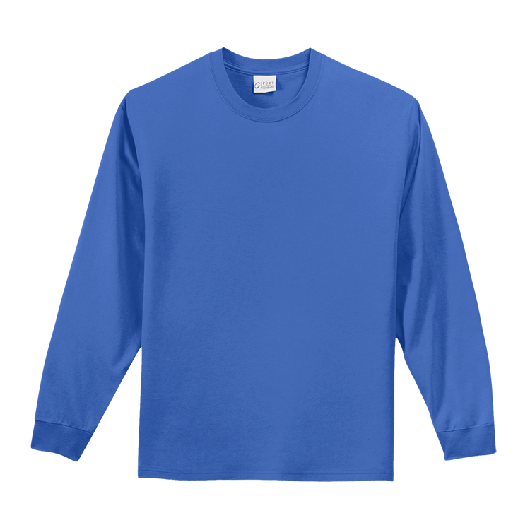 Men's 100% Cotton Long Sleeves Port And Company PC61LST Men's 100% Cotton Long Sleeves Port And Company PC61LST