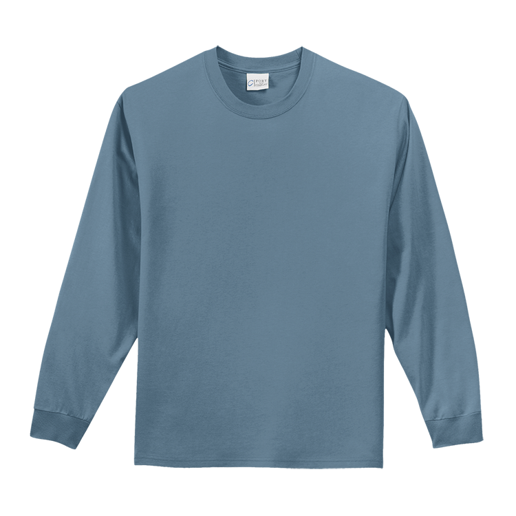 Men's 100% Cotton Long Sleeves Port And Company PC61LST