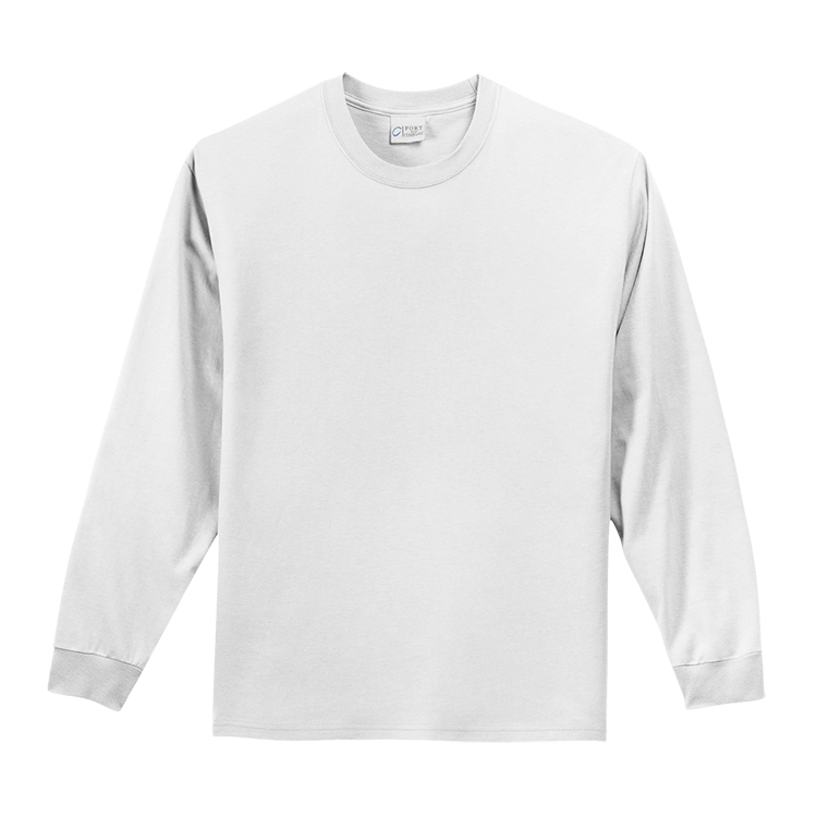 Men's 100% Cotton Long Sleeves Port And Company PC61LST