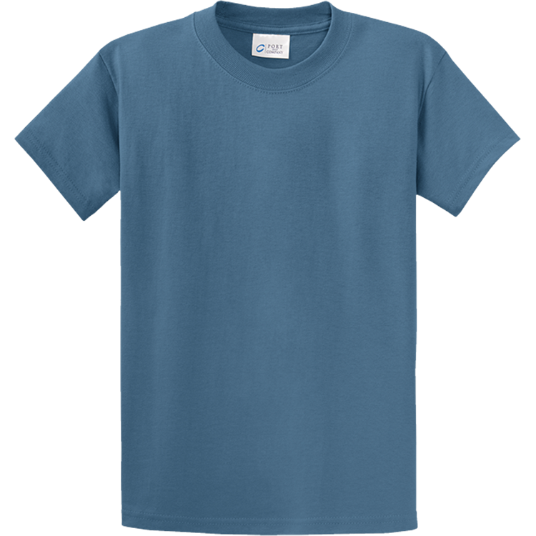 Port & Company Men's Essential T-Shirt (PC61) – Heavyweight 6.1 Oz Cotton Tee, Ash Color - View #10