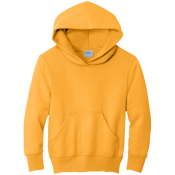 Boy's 50/50 Cotton/Polyester Hoodies Port And Company PC90YH Boy's 50/50 Cotton/Polyester Hoodies Port And Company PC90YH