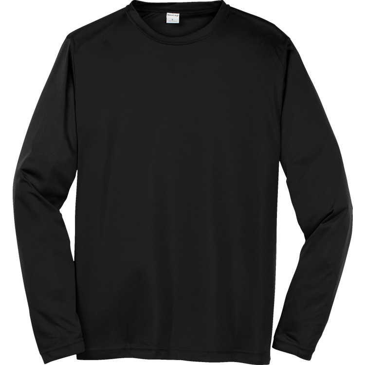 Men's 100% Polyester Long Sleeves Sport-Tek ST350LS