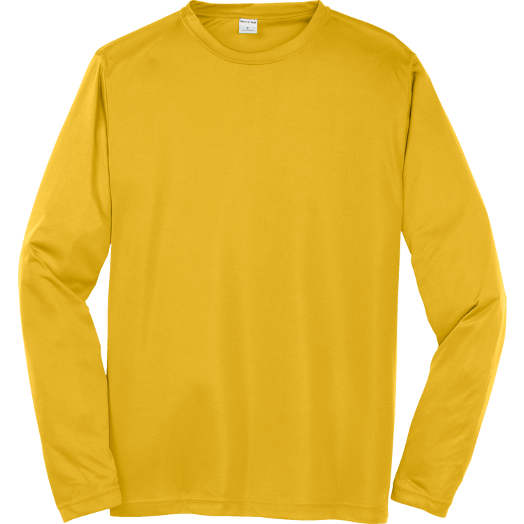 Men's 100% Polyester Long Sleeves Sport-Tek ST350LS Men's 100% Polyester Long Sleeves Sport-Tek ST350LS