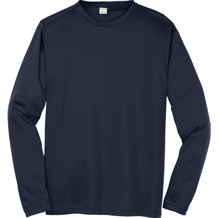 Men's 100% Polyester Long Sleeves Sport-Tek ST350LS Men's 100% Polyester Long Sleeves Sport-Tek ST350LS