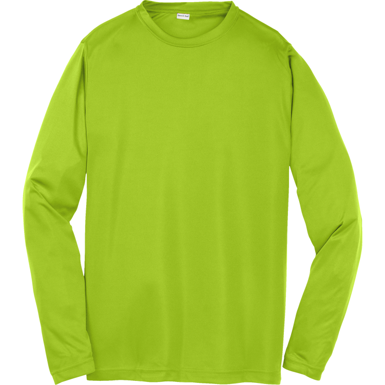 Boy's 100% Polyester Long Sleeves Sport-Tek YST350LS Boy's 100% Polyester Long Sleeves Sport-Tek YST350LS