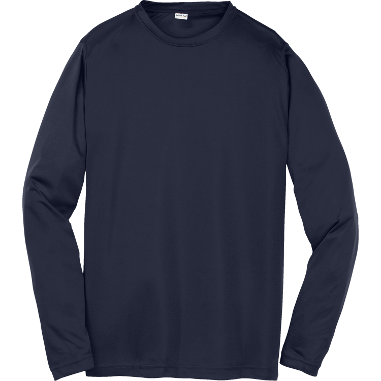 Boy's 100% Polyester Long Sleeves Sport-Tek YST350LS Boy's 100% Polyester Long Sleeves Sport-Tek YST350LS