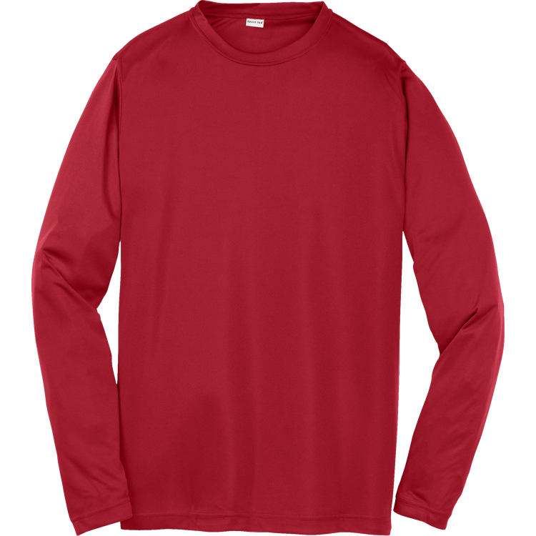 Boy's 100% Polyester Long Sleeves Sport-Tek YST350LS Boy's 100% Polyester Long Sleeves Sport-Tek YST350LS