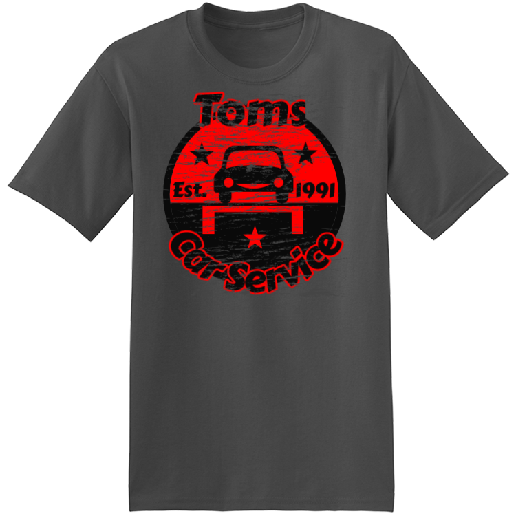 car printed shirts