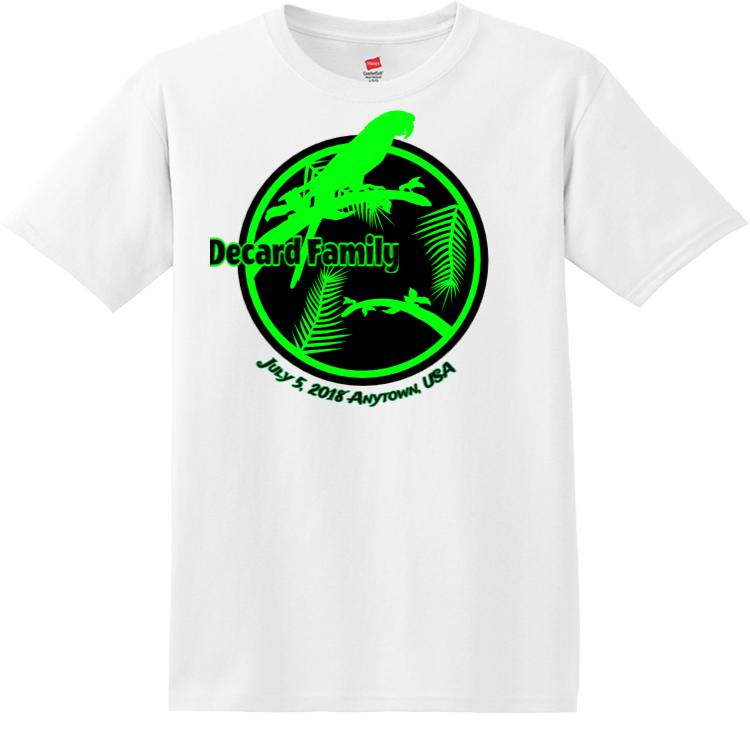 Familyreuniontshirttropical