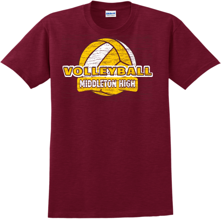 Volleyball Middleton High - Volleyball T-shirts