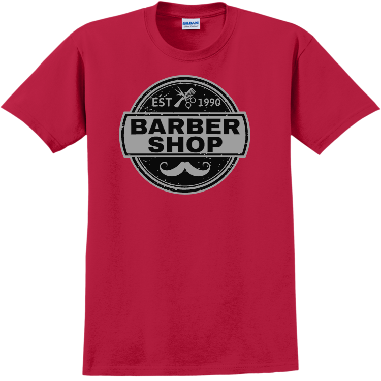 barber shop t shirt designs